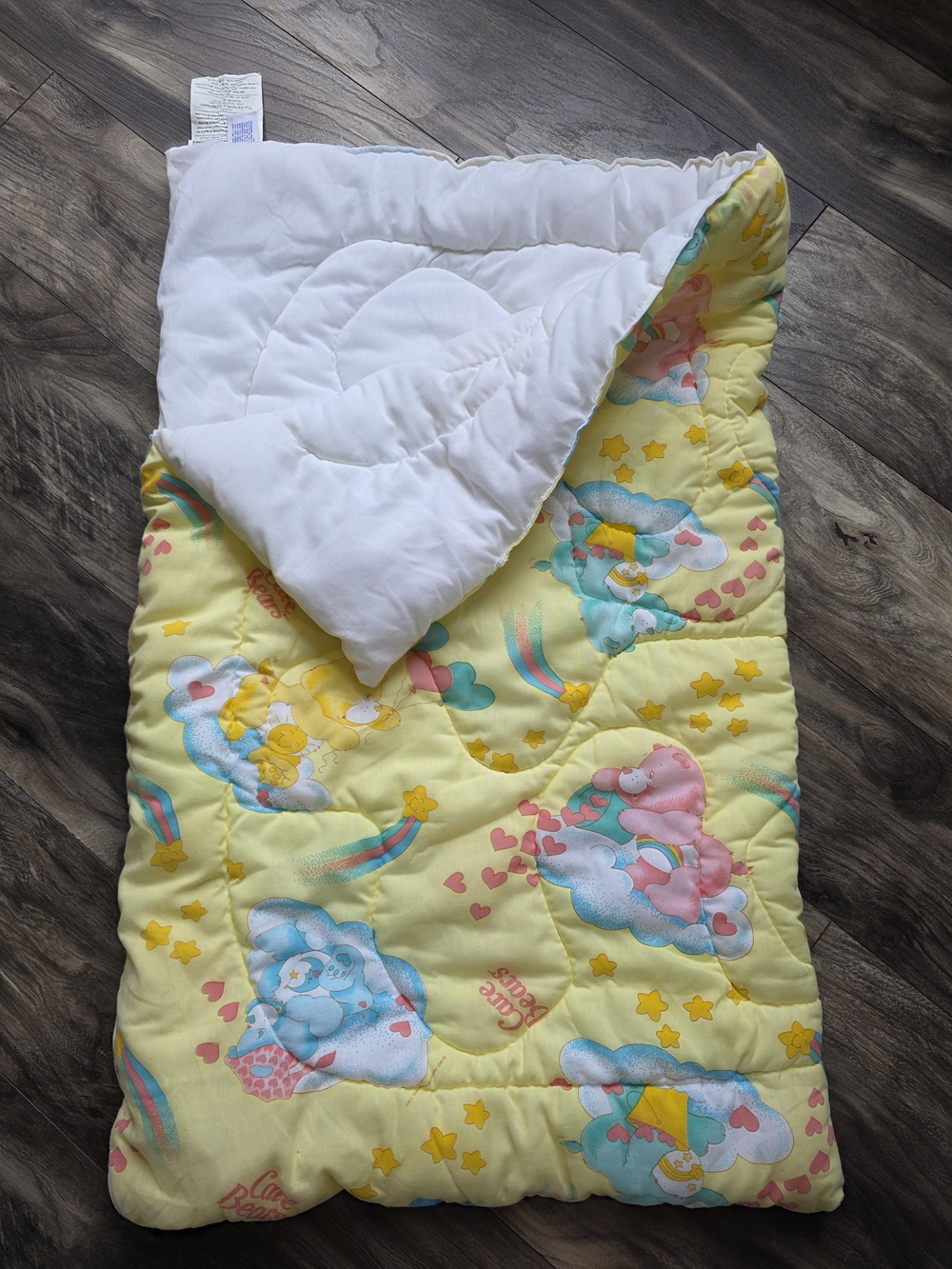 Vintage Care Bears Toddler Sleeping Bag